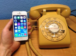 old and new phones