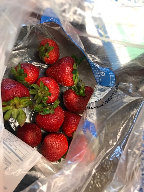 strawberry bag